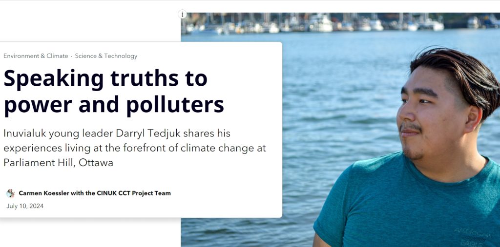 CCT Storymap: Speaking truths to power and polluters
